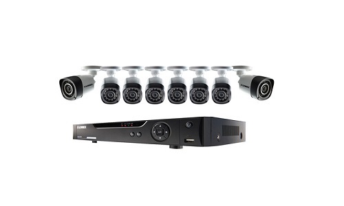 Lorex 8-Channel 2TB DVR with 8x 720p Cameras